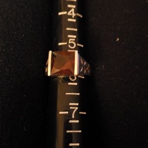 Smokey Topaz Ring